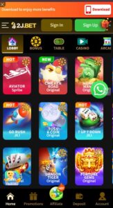 2J Bet Games